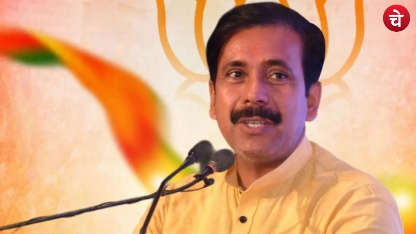 Anil Rajbhar, a cabinet minister in the Uttar Pradesh government